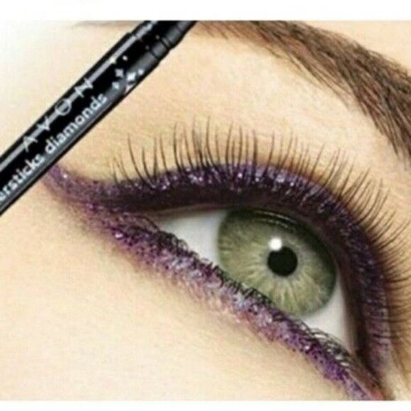 AVON FMG Diamond Eyeliner- Glimmer Sugar Plum Easy Glide - Picture 9 of 9
